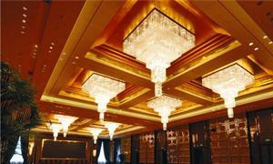 【酒店宴會廳】方形K9水晶材質水晶燈SSDZ058636