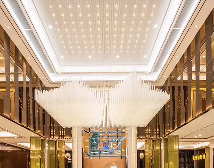 酒店多層吊燈非標(biāo)定制，廠家直供
